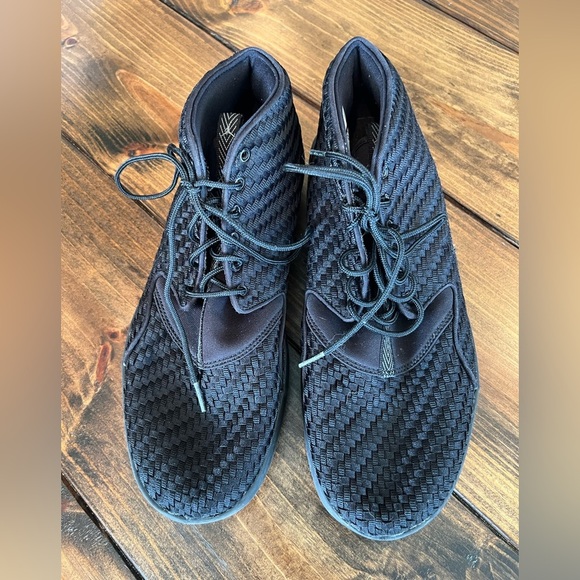 Men's Jordan Eclipse Chukka Sequoia Woven High-Top Sneakers, black size 13, GUC - Picture 6 of 9